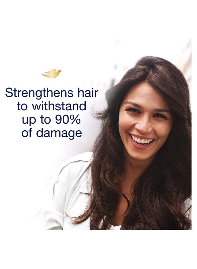 Dove Nutritive Solutions Strengthening Shampoo Formula for Damaged Hair Intensive Repair Dry Hair Shampoo With Keratin Actives 12 oz (355ML) - Image 2